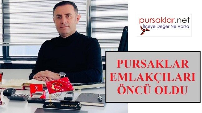Pursaklar emlakçıları öncü oldu