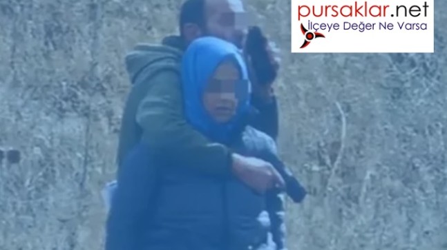 Eski eşini tabanca ile rehin aldı
