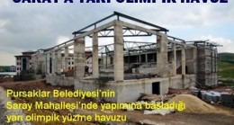 Pursaklar’a yarı olimpik yüzme havuzu