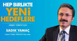 Sadık Yamaç Ankara için yola çıktı