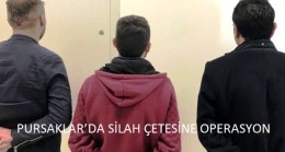 Pursaklar’da silah çetesine operasyon