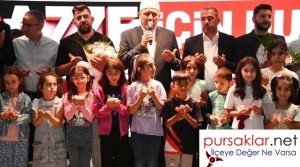 Pursaklar Gazze için el açtı