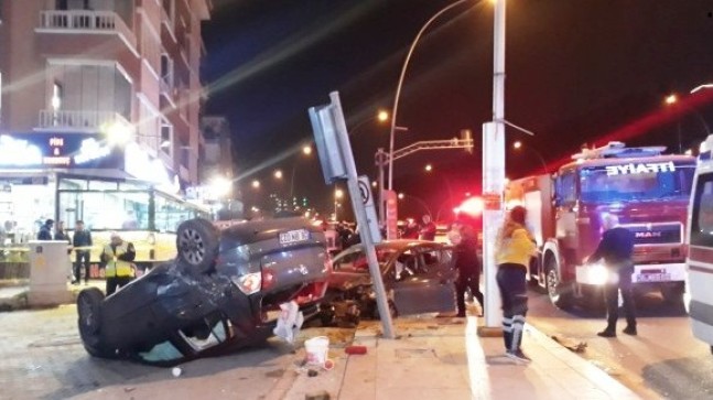 Pursaklar’da Silahlı Trafik Kazası: 1 ölü, 5 yaralı