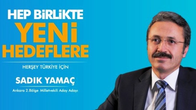 Sadık Yamaç Ankara için yola çıktı