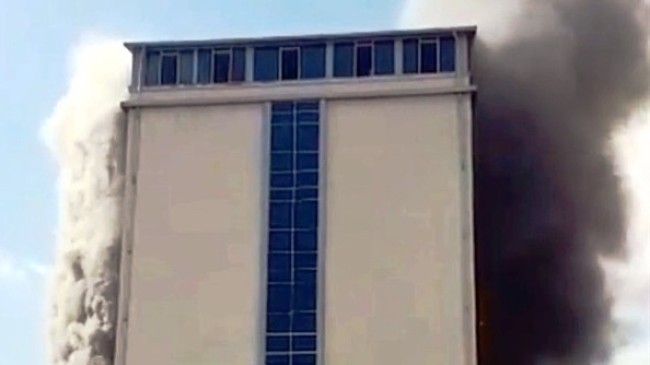 Pursaklar da Öğrenci Yurdunda Yangın Çıktı