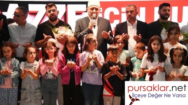 Pursaklar Gazze için el açtı