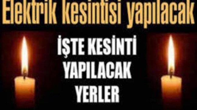Pursaklar da Elektrik Kesintisi