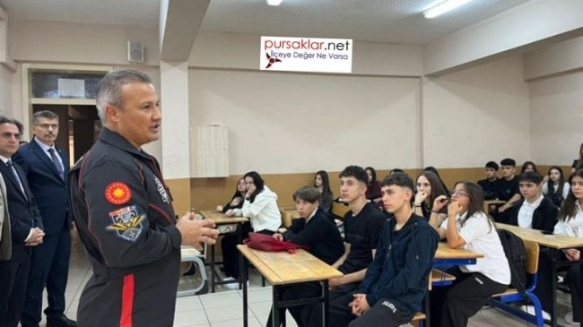 Türkiye’nin ilk astronotları Pursaklar’ı ziyaret etti